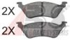 A.B.S. 38858 OE Brake Pad Set, disc brake